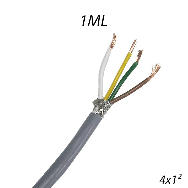 Câble électrique De Commande 12 Fils - Longueur 17 Mètres - Occasion Jamais Utilisé