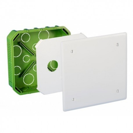 Poly Pool PP8131 Boîte D'encastrement Rectangulaire – 6 Modules Max – 174x58x48 Mm – Bleu