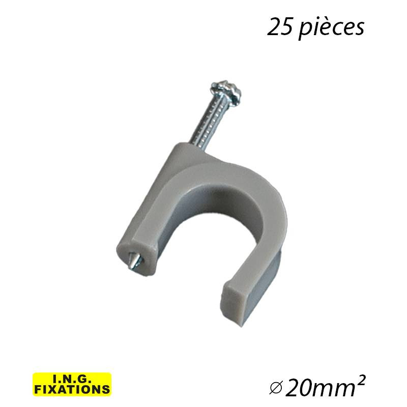 Pontet à crochet D40 42x22mm pour fixation de bâche | WURTH