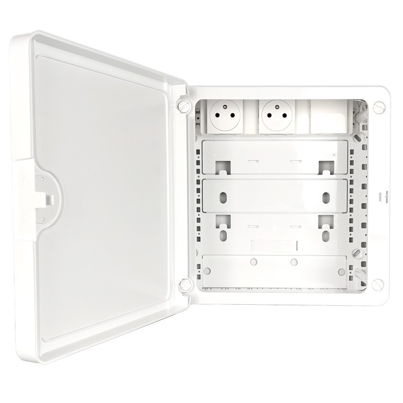 Support Box Internet Support Box opérateur serié 250 avec porte - OLTRIX COMC012