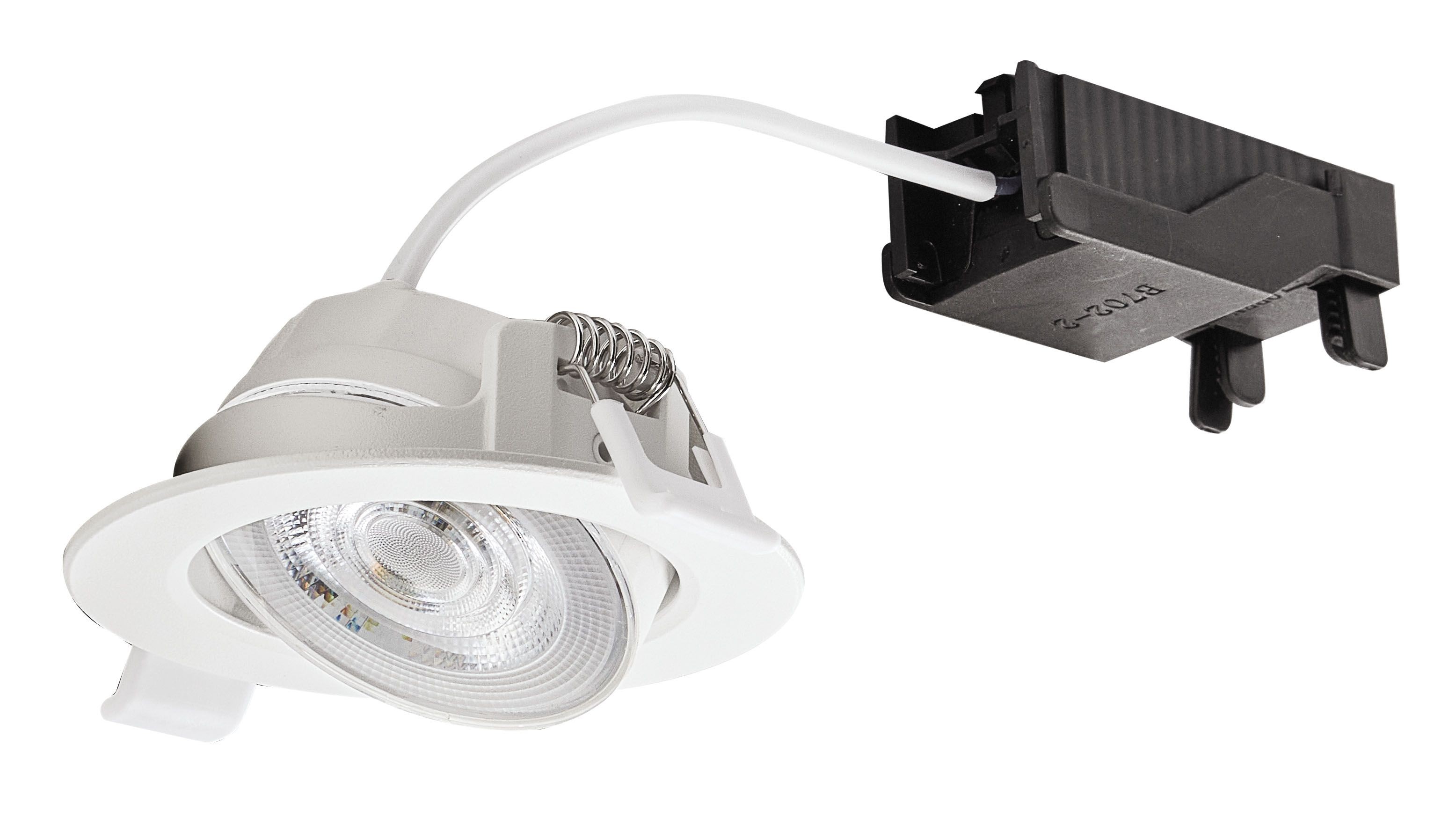 Spot Dimmable MI7 blanc 6W CCT 2700 à 4000K ARIC 51967