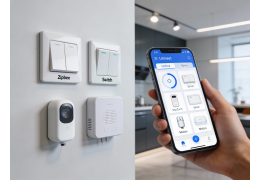Interrupteur connectés Zigbee : compatible tous appareils.