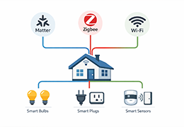 Matter, Zigbee ou Wi-Fi ? Le guide pour choisir votre protocole domotique